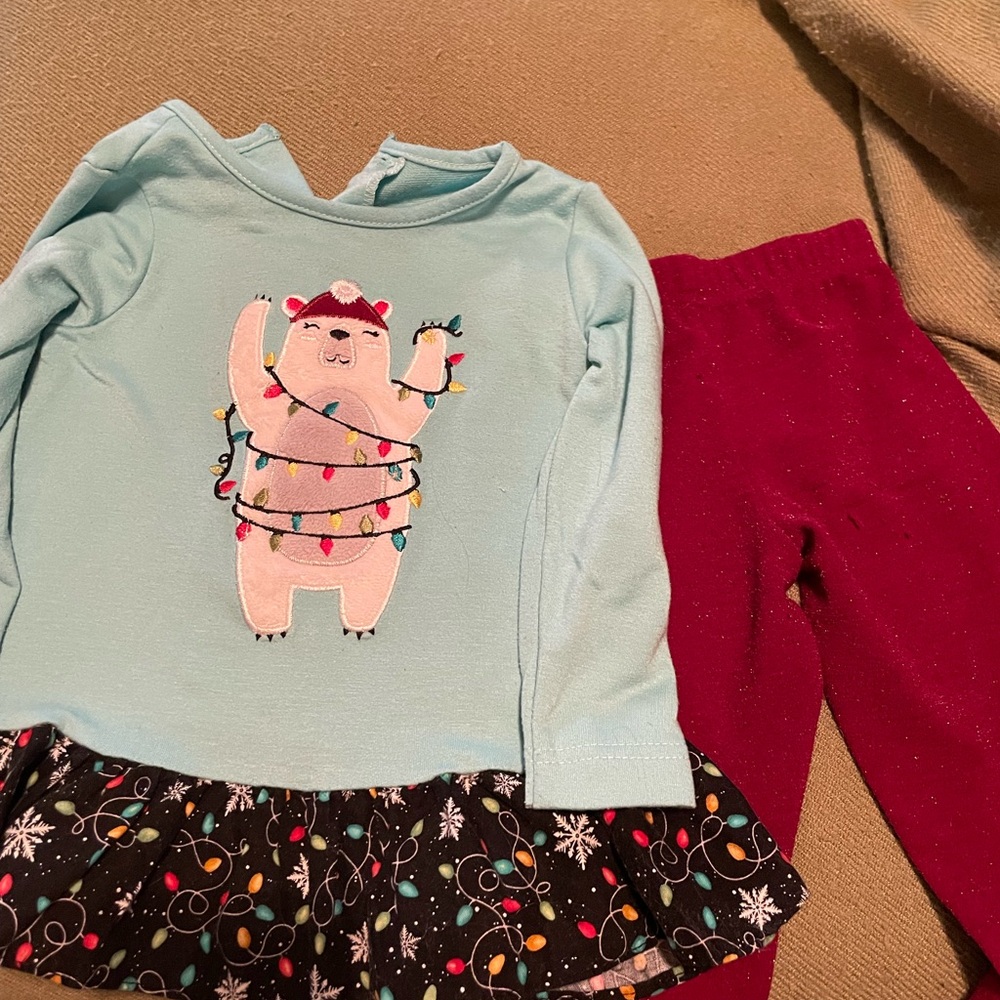 Ricrac Christmas outfit
